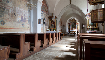 Die 'Taborkirche' in Weiz ist dem Heiligen Thomas von Canterbury geweiht.